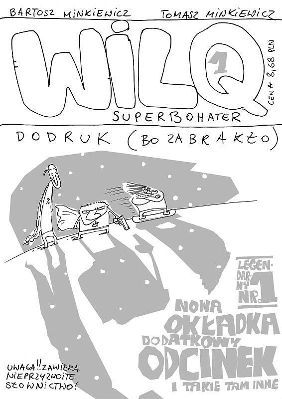 Wilq Superbohater - 01 - Dodruk (bo zabrakło)