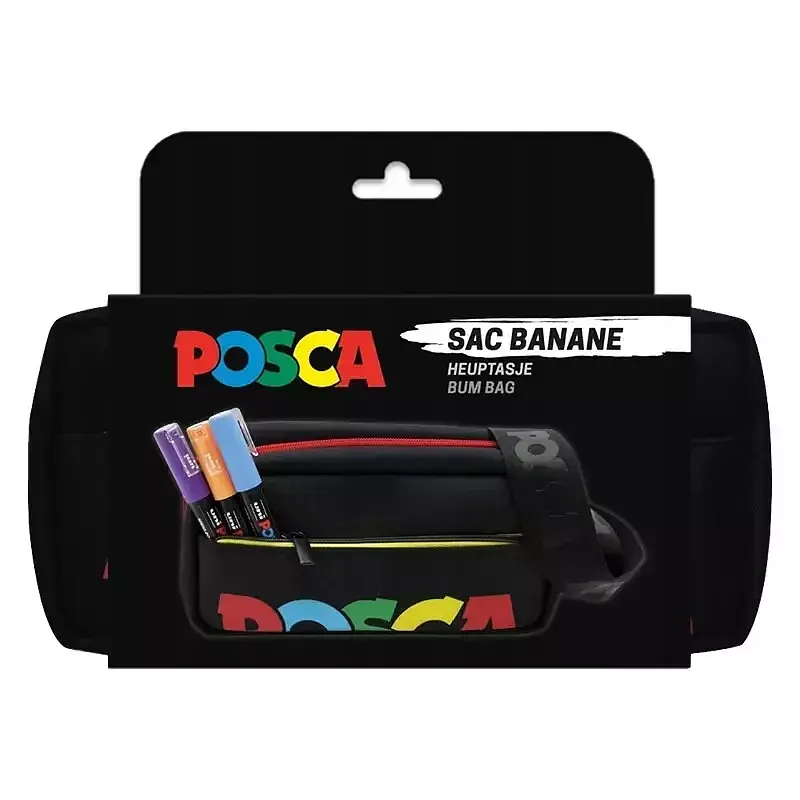 Saszetka nerka z paskiem posca