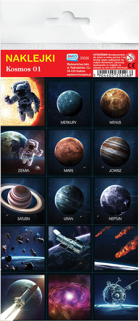 Naklejki kosmos 01