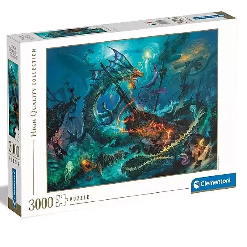 Puzzle 3000 hq the underwater battle 33023