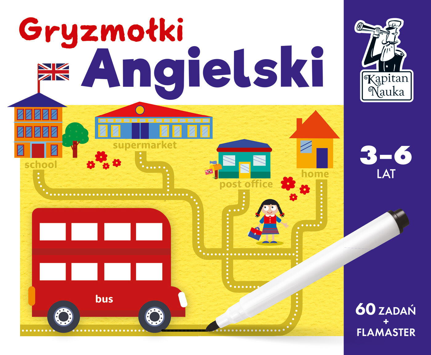 Angielski. Gryzmołki. Kapitan Nauka
