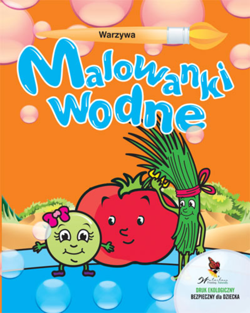 Warzywa. Malowanki wodne