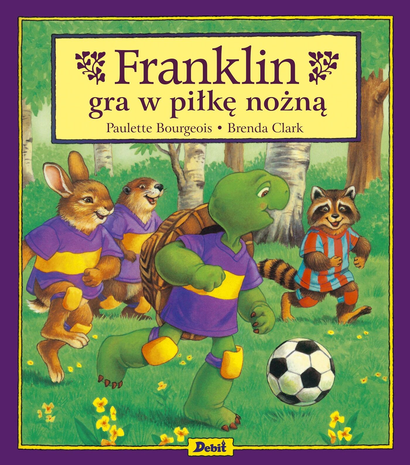 Franklin gra w piłke nożną