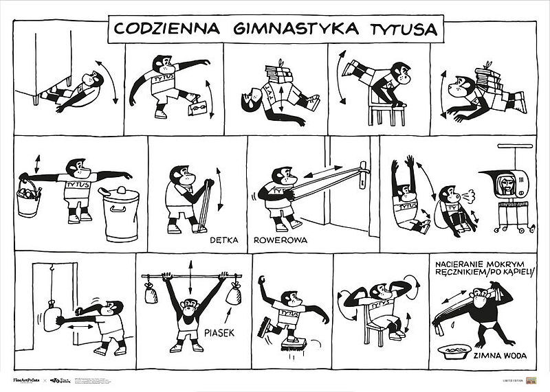 Codzienna gimnastyka Tytusa