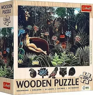 Puzzle 200  drewniane sen henri rousseau 20253