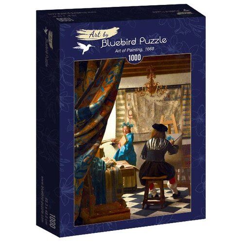 Puzzle Alegoria malarstwa, Vermeer 1000