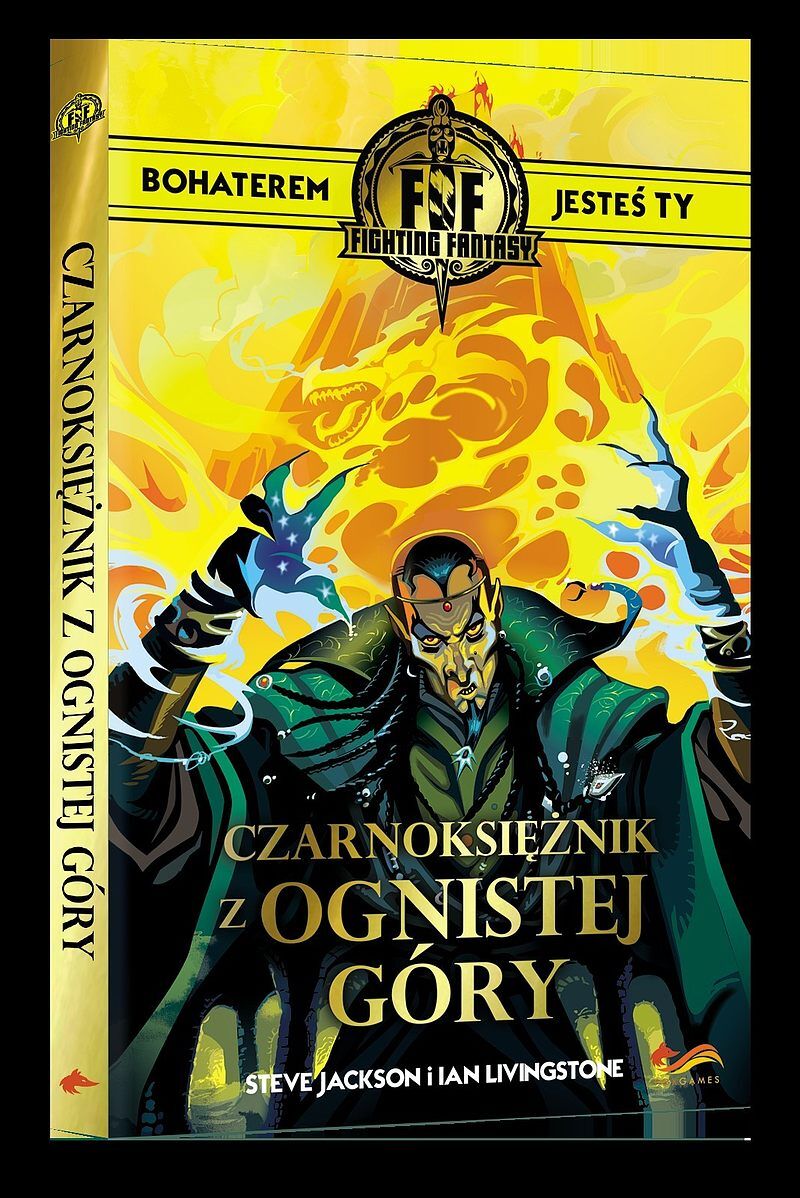 Fighting Fantasy. Czarnoksiężnik z Ognistej Góry