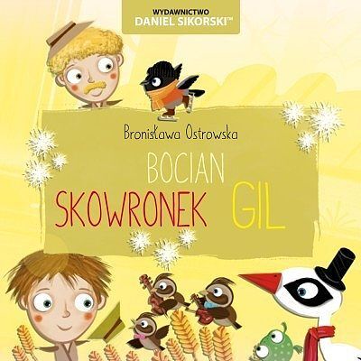Bocian skowronek gil