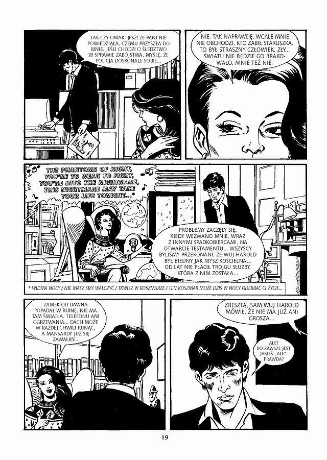 Dylan Dog - 16 - (12) Zamek grozy. Dama w czerni