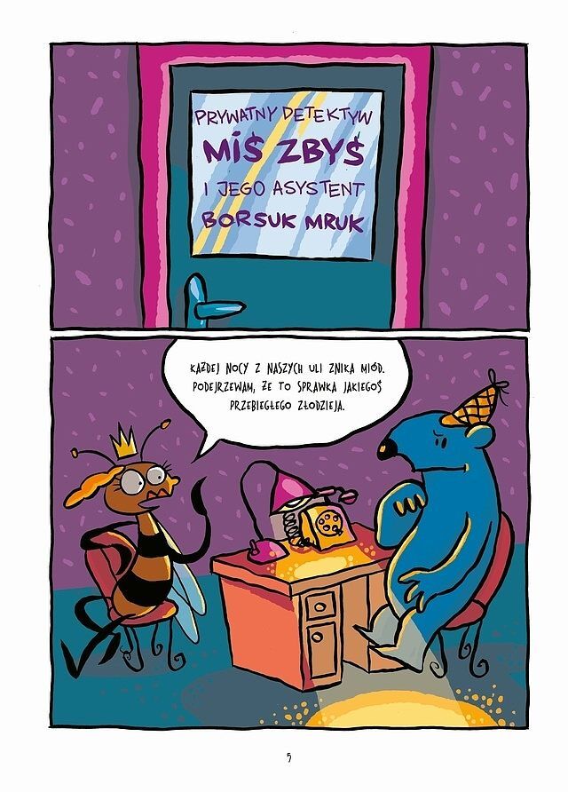Detektyw Miś Zbyś na tropie - 01 - Lis, ule i miodowe kule