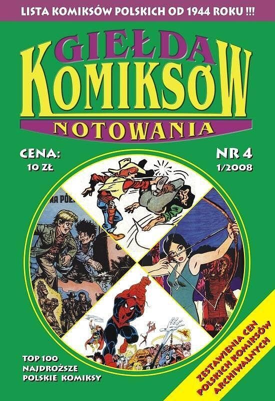 Giełda Komiksów - Notowania #4 (1/2008)