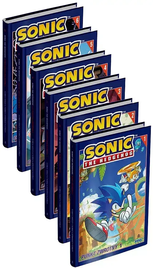 Sonic pakiet tomów 1 - 6