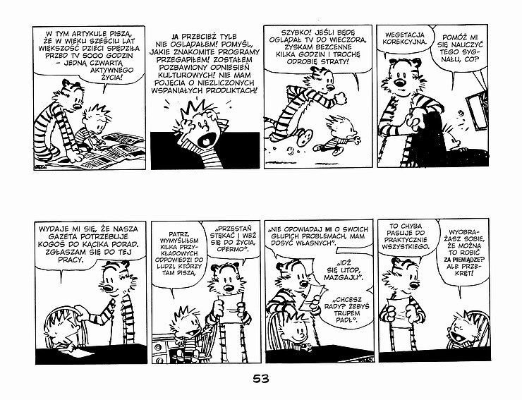 Calvin i Hobbes - 08 - Dni są po prostu za krótkie (wyd. II)