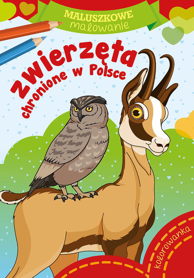 Zwierzęta chronione w polsce. Maluszkowe malowanie