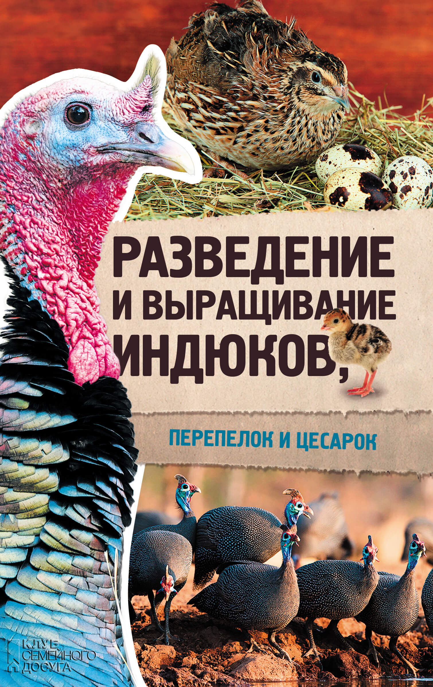 Разведение и выращивание индюков, перепелок и цесарок (e-book)