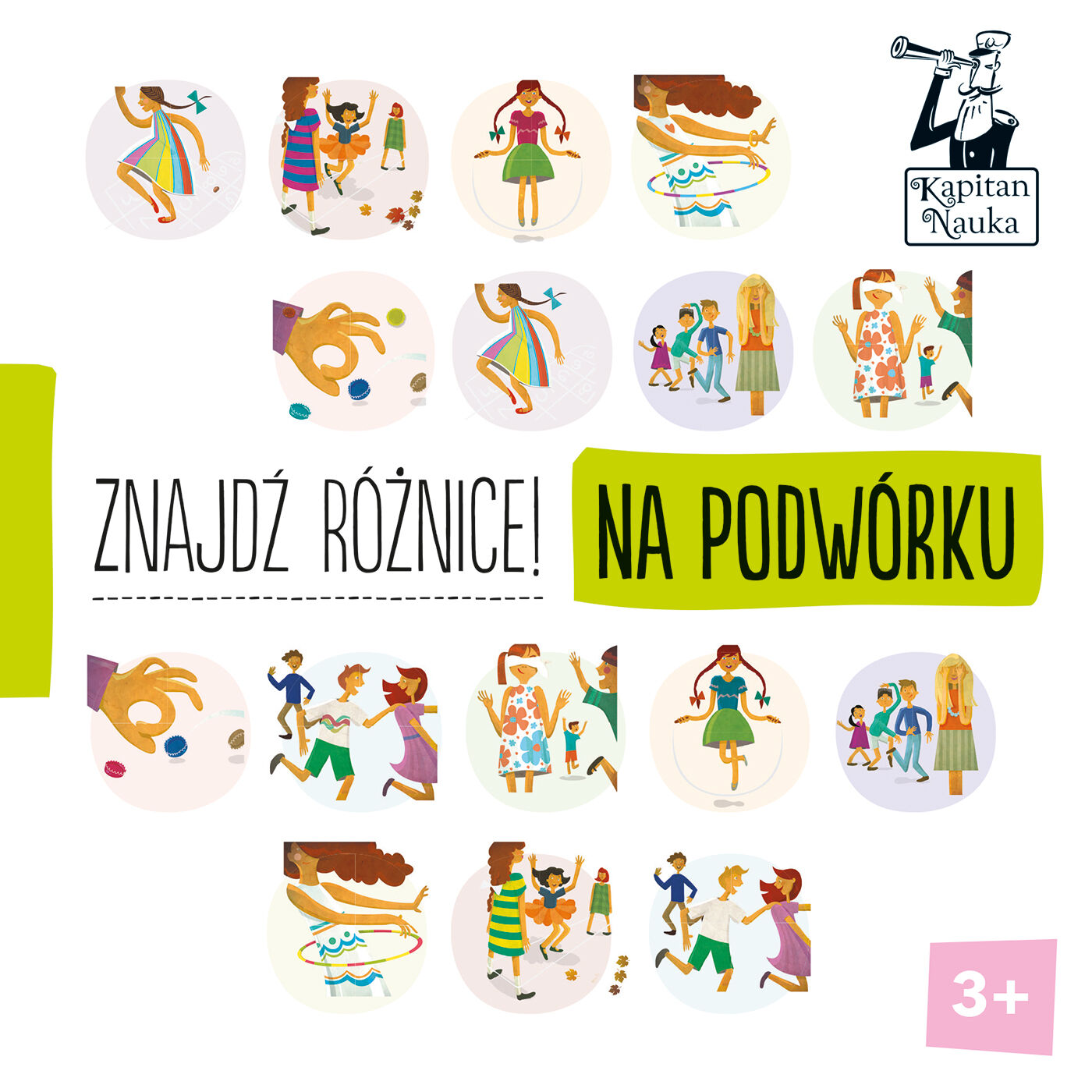 Znajdź różnice! Na podwórku