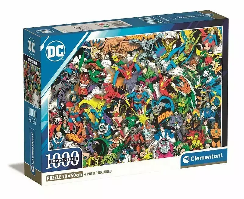 Puzzle 1000 compact dc comics justice league 39863