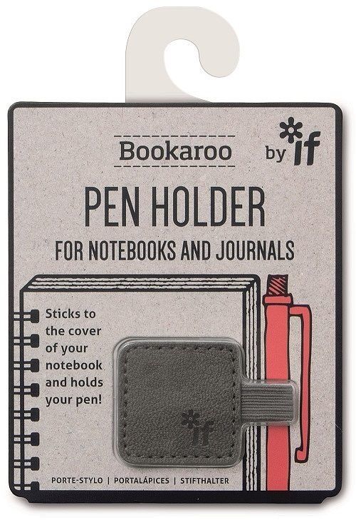 Bookaroo pen holder - uchwyt na długopis - szary