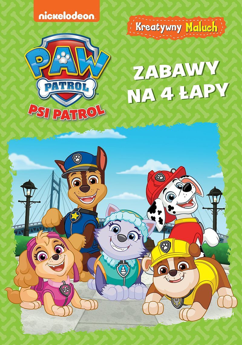 Psi Patrol. Kreatywny maluch. Zabawy na 4 łapy.