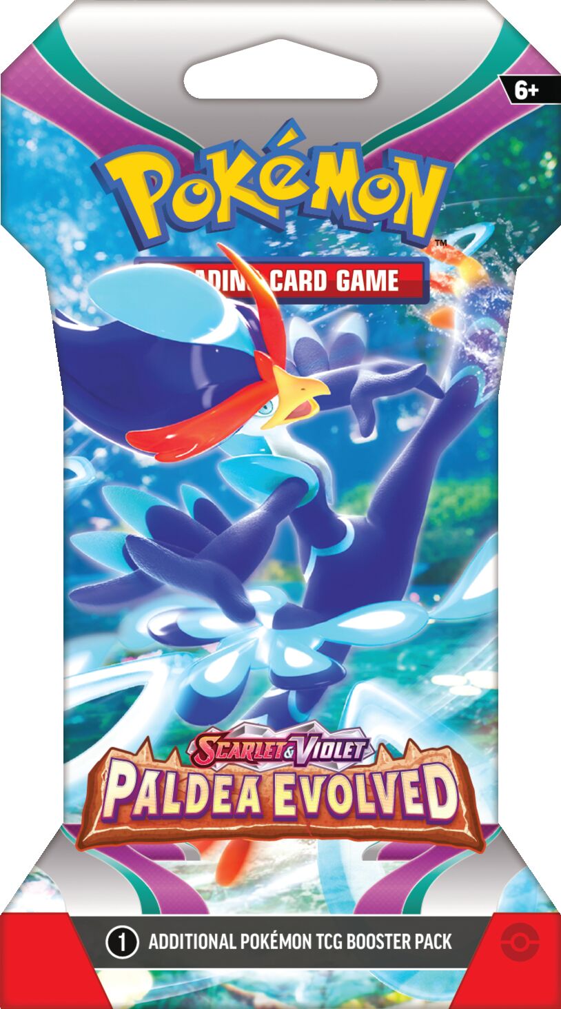 Pokemon TCG: Scarlet & Violet - Paldea Evolved - Sleeved Booster 1szt. mix