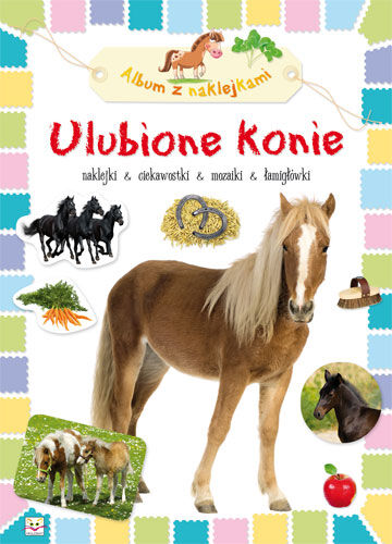 Album z naklejkami- Ulubione konie