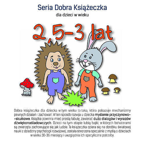 Seria Dobra Książeczka 2,5-3 lat