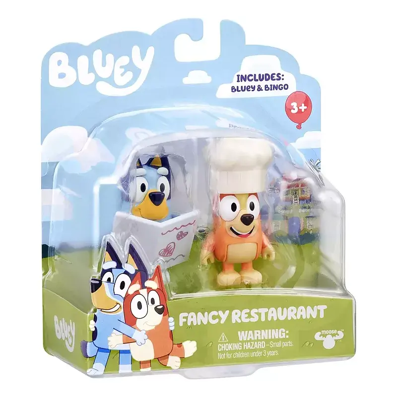 Figurki zestaw 2pak ekskluzywna restauracja bluey blu13045