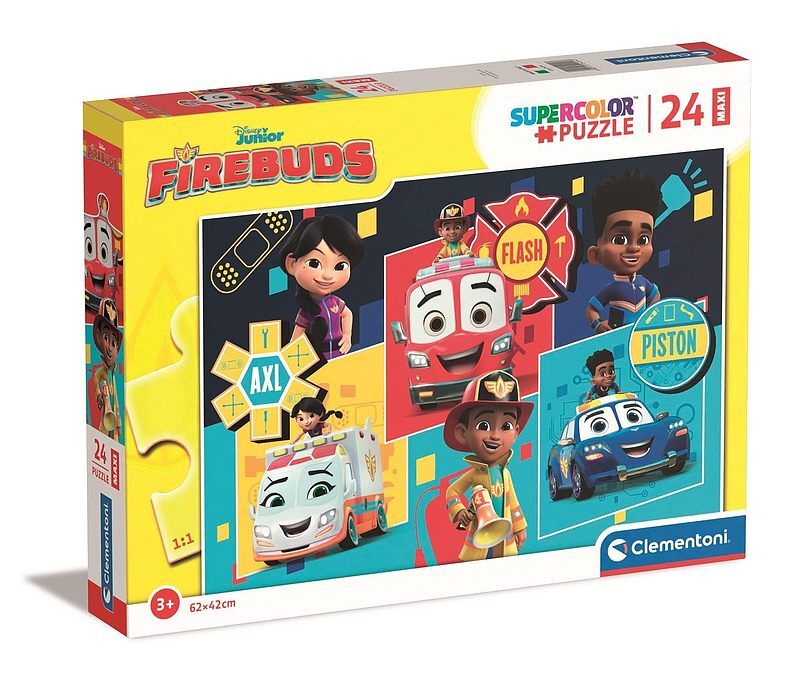 Puzzle 24 maxi super kolor  disney firebud 24244