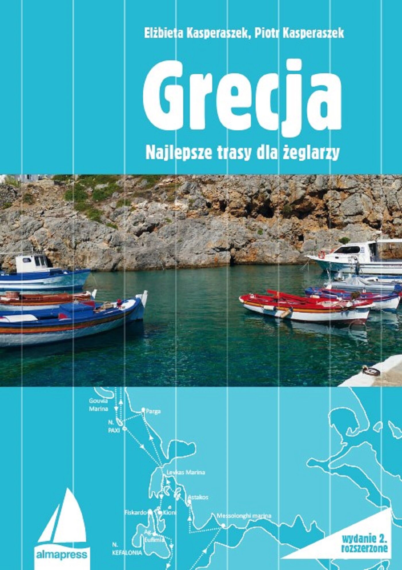 Grecja. Najlepsze trasy dla żeglarzy (e-book)