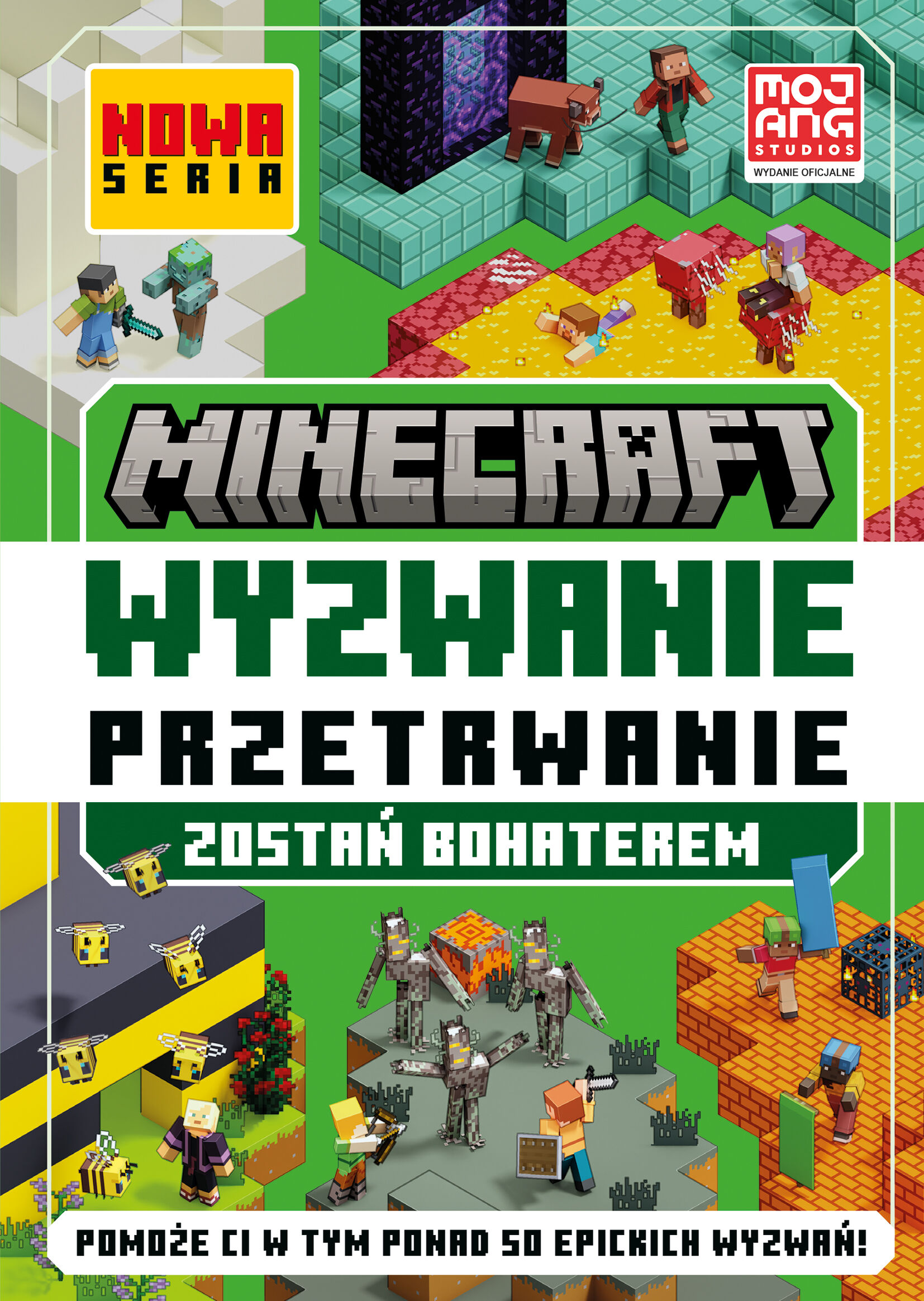 Minecraft. Wyzwanie przetrwanie. Zostań bohaterem