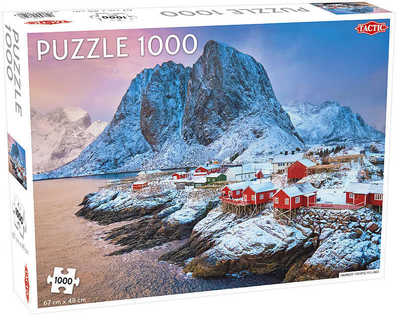 Puzzle Hamnoy Fishing Village 1000