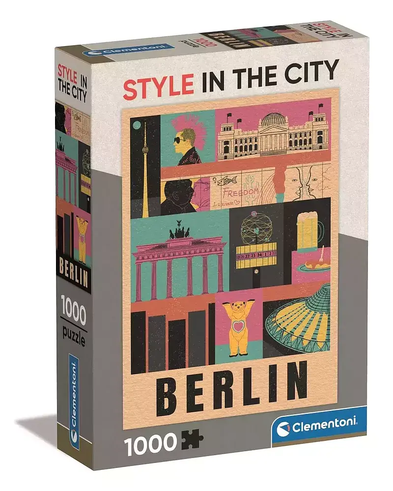 Puzzle 1000 compact berlin 39845