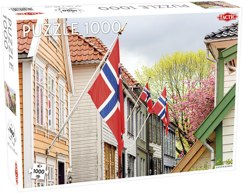 Puzzle Street in Bergen 1000