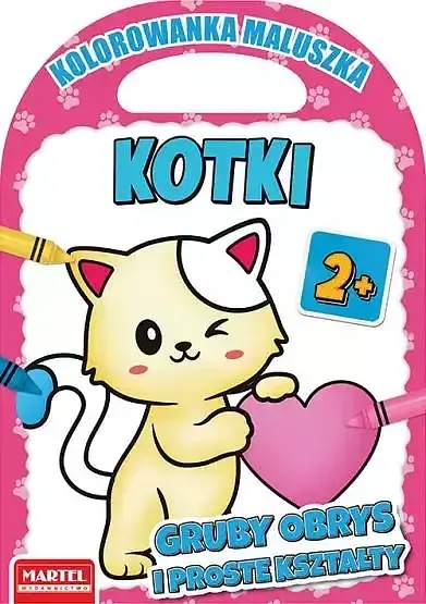 Kotki. Kolorowanka maluszka
