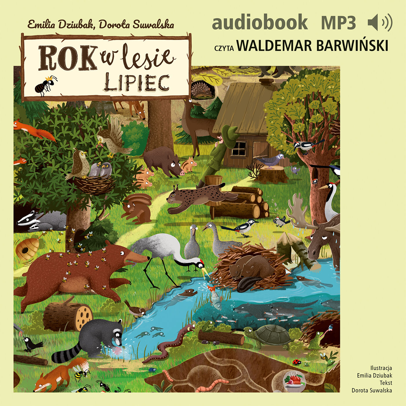 Rok w lesie. Lipiec (audiobook MP3)