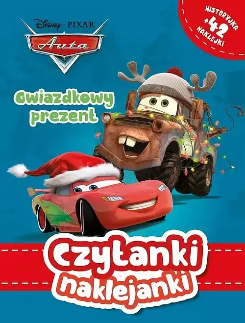 Czytanki naklejanki. Gwiazdkowy prezent. Disney Pixar Auta