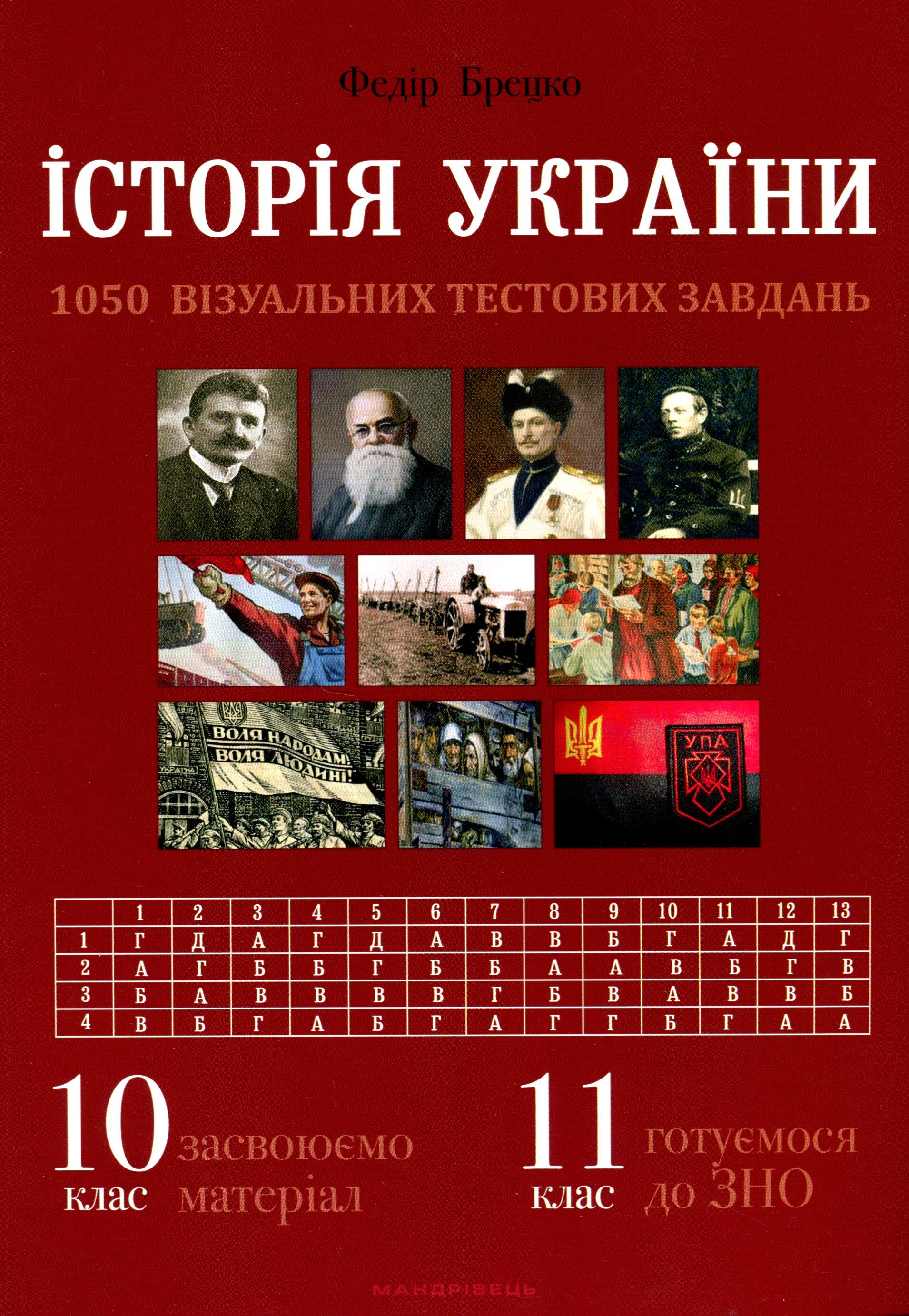 Історія України. Візуальні тестові завдання. (e-book)