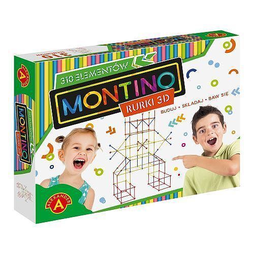 Montino rurki 3D 310 elementów