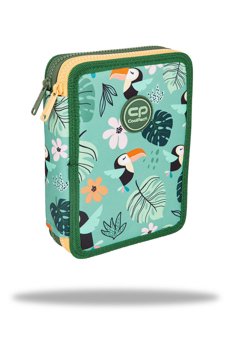 Piórnik 2-komorowy z wyposażeniem coolpack jumper xl toucans