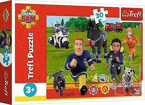 Puzzle Strażak Sam Gotowi do pomocy 30