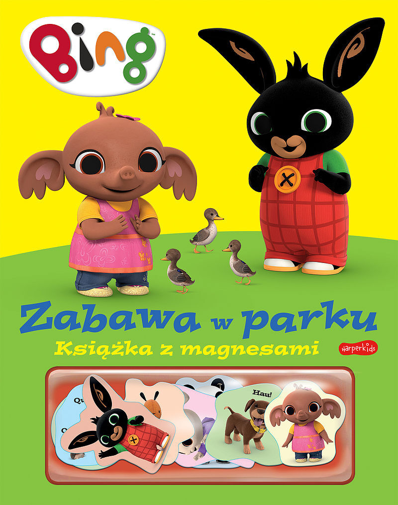 Bing. Zabawa w parku. Książka z magnesami