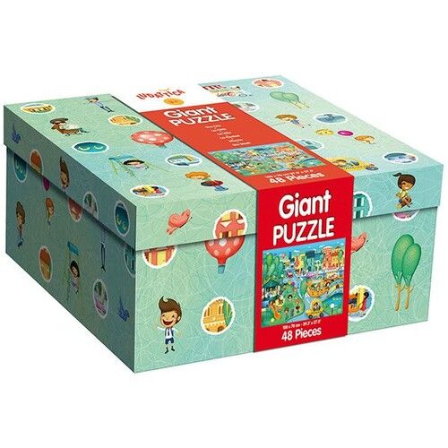 Ludattica Giant Puzzle Miasto 48