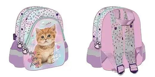 Plecak mały my little friend pastel kitty