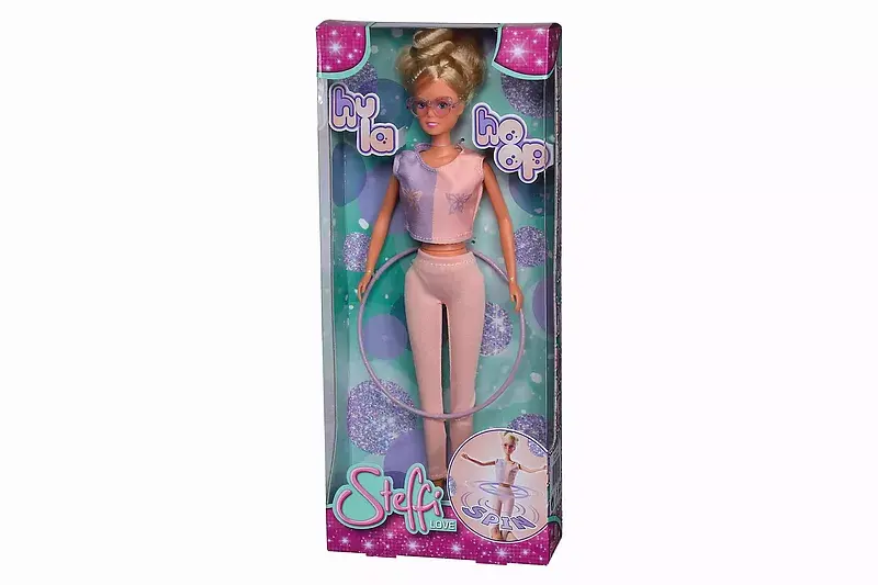 Lalka steffi hula hoop