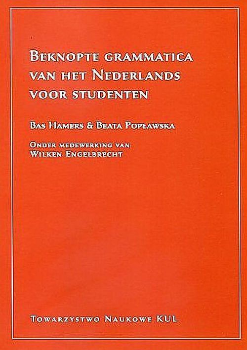 Beknopte grammatica van het Nederlands voor studenten