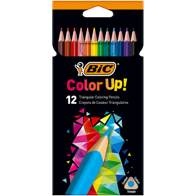 Kredki bic color up ołówkowe pudełko 12 kolorów