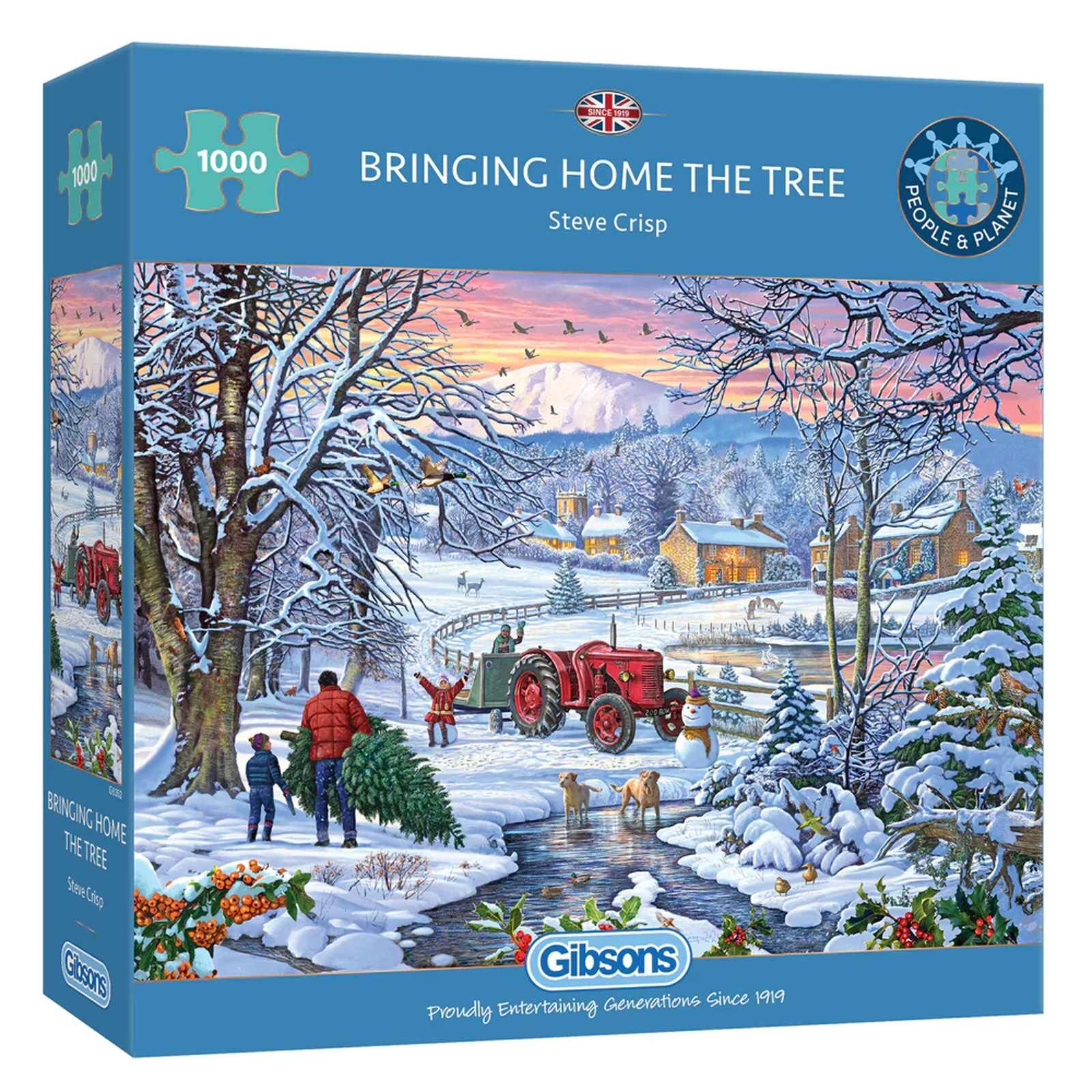 Puzzle 1000 Wyprawa po choinkę 112383