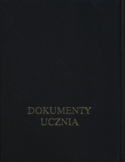 Okładka na dokumenty ucznia Eko skóra mix