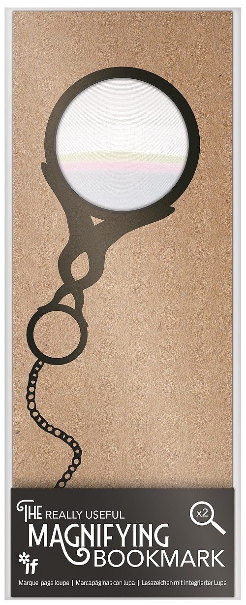 Magnifying bookmark - powiększająca zakładka do książki lupa - eyeglass