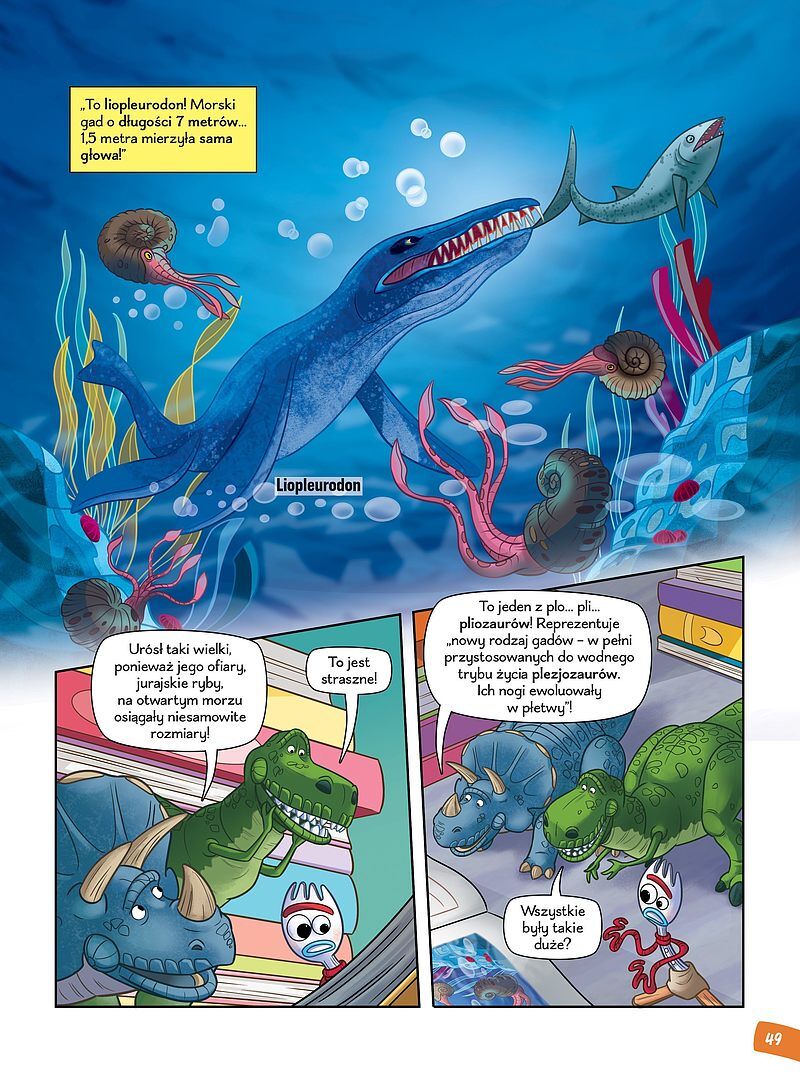 Nauka z komiksem. Era dinozaurów - 02 - Czas gigantów, czyli dinozaury jury